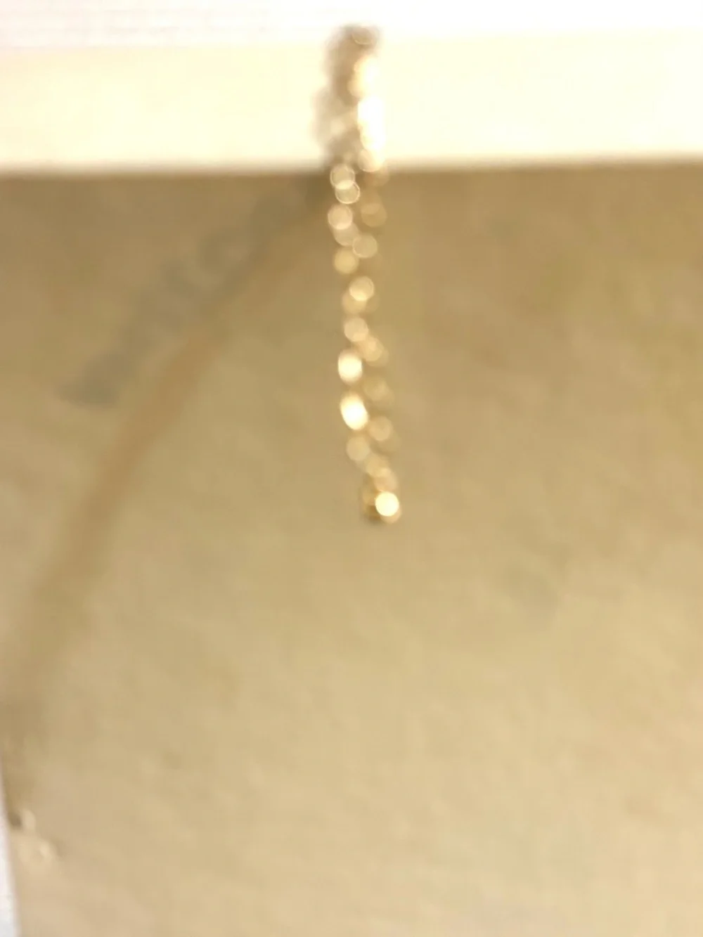 Gold-Tone Triangular Pendant Statement Necklace - Blue